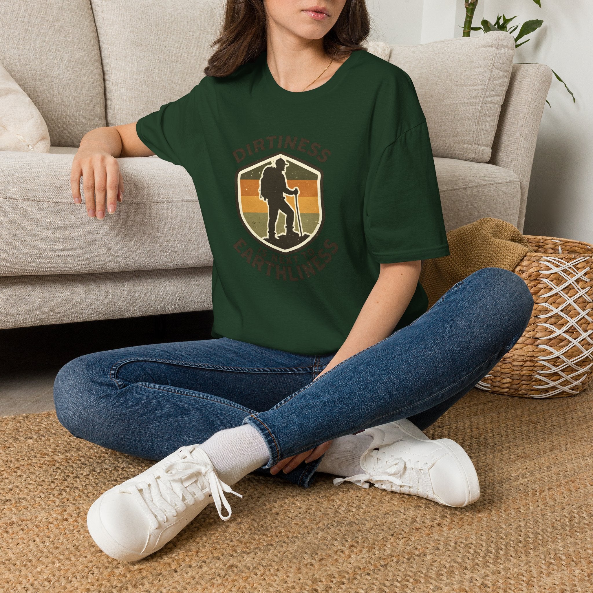 Hiker Shield Emblem T-Shirt