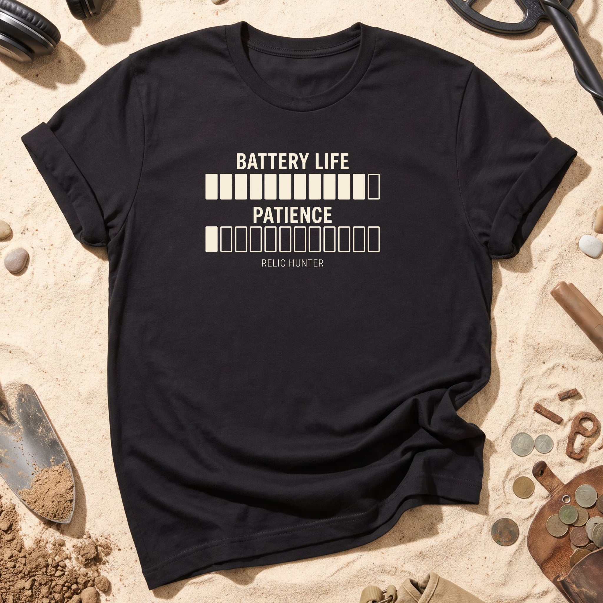 Battery Life vs Patience T-Shirt