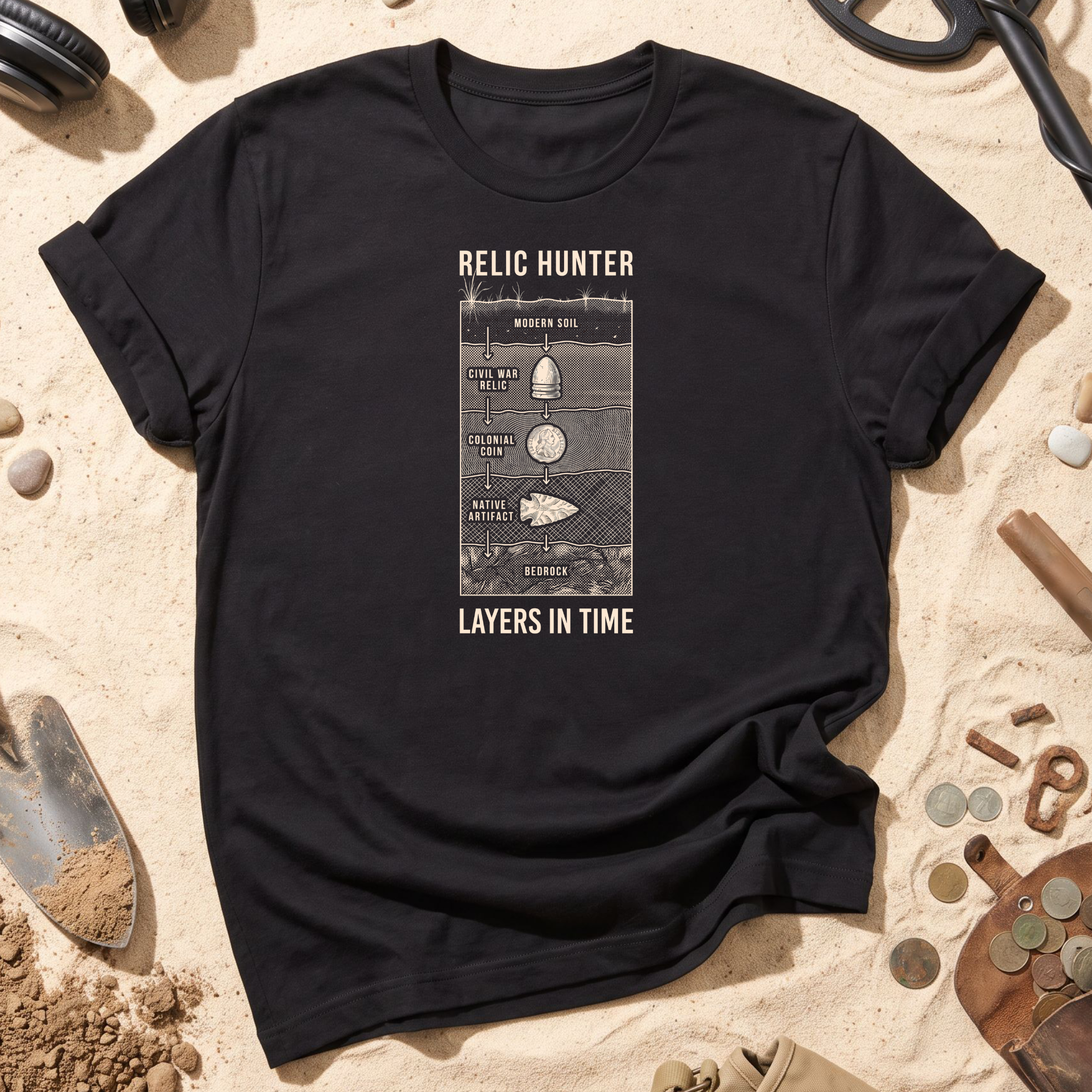 Layers in Time T-Shirt