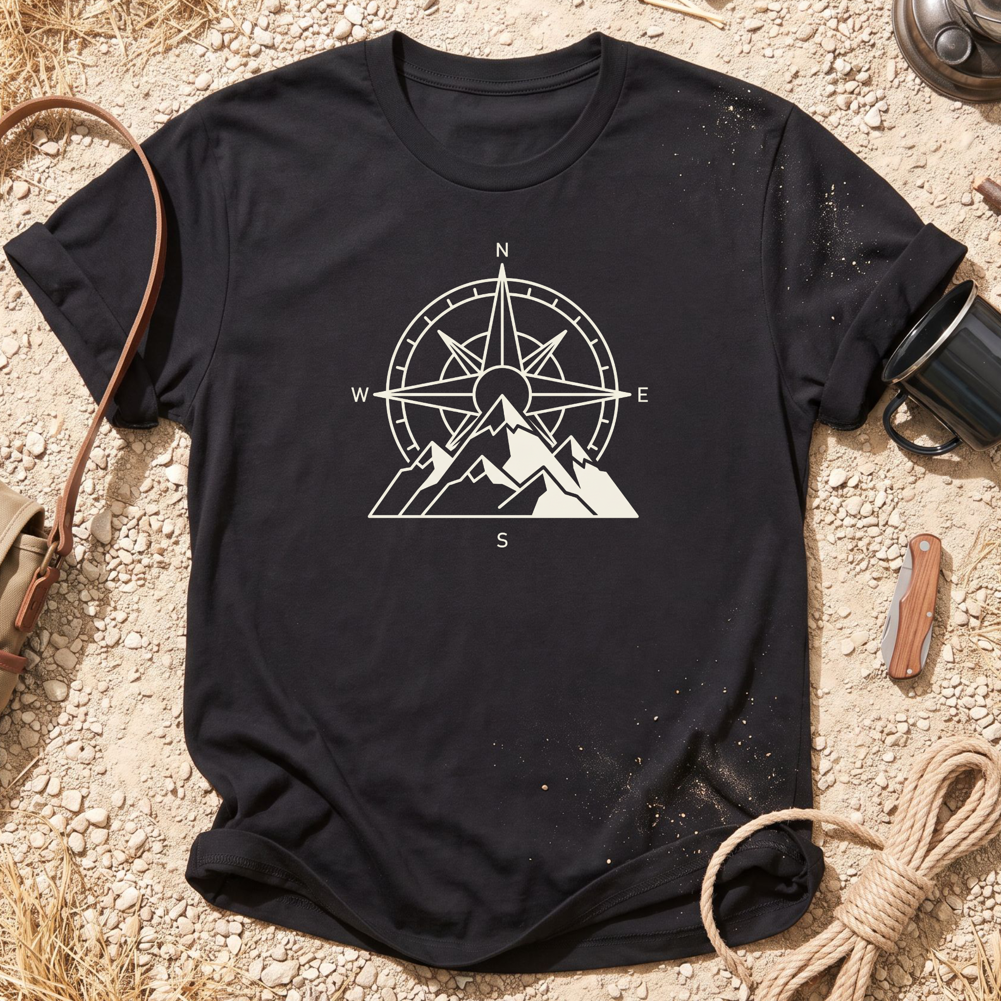Compass Rose Mountain T-Shirt