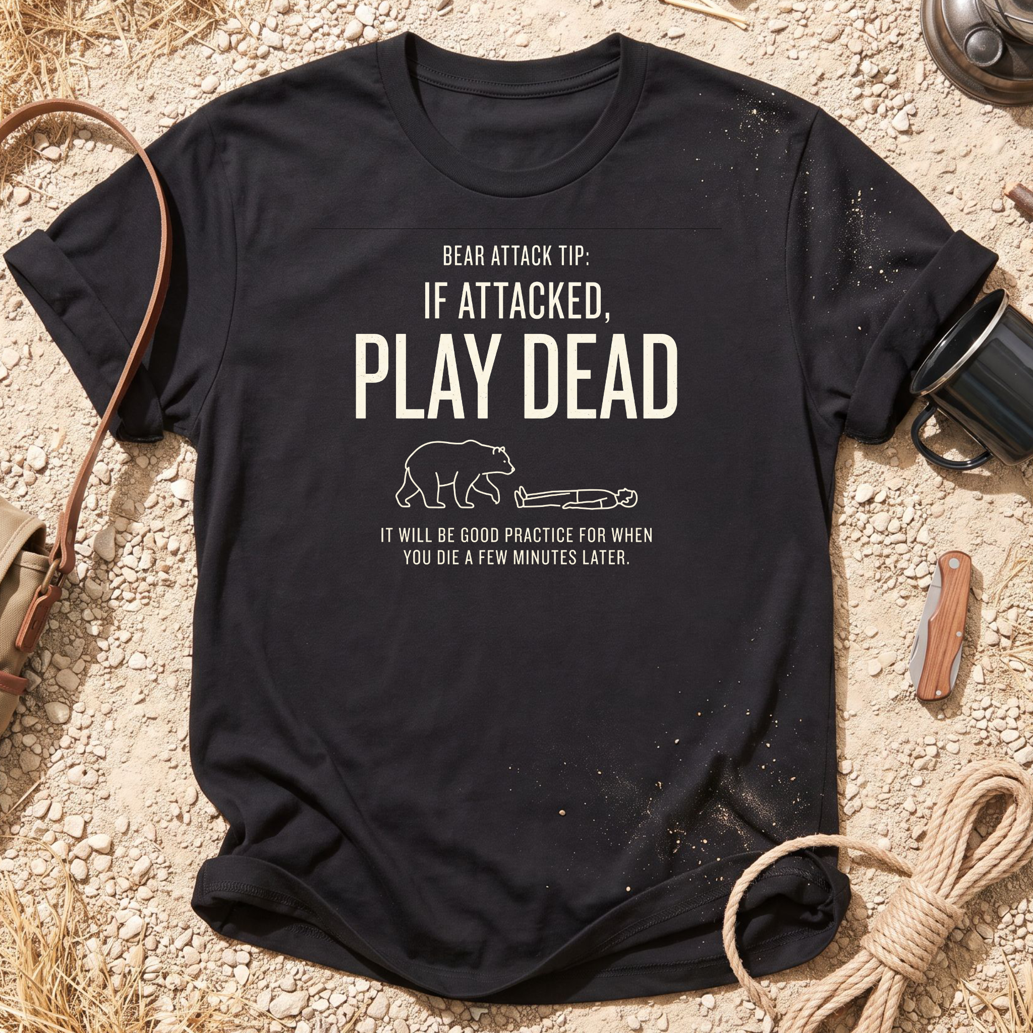 Bear Attack Tip T-Shirt