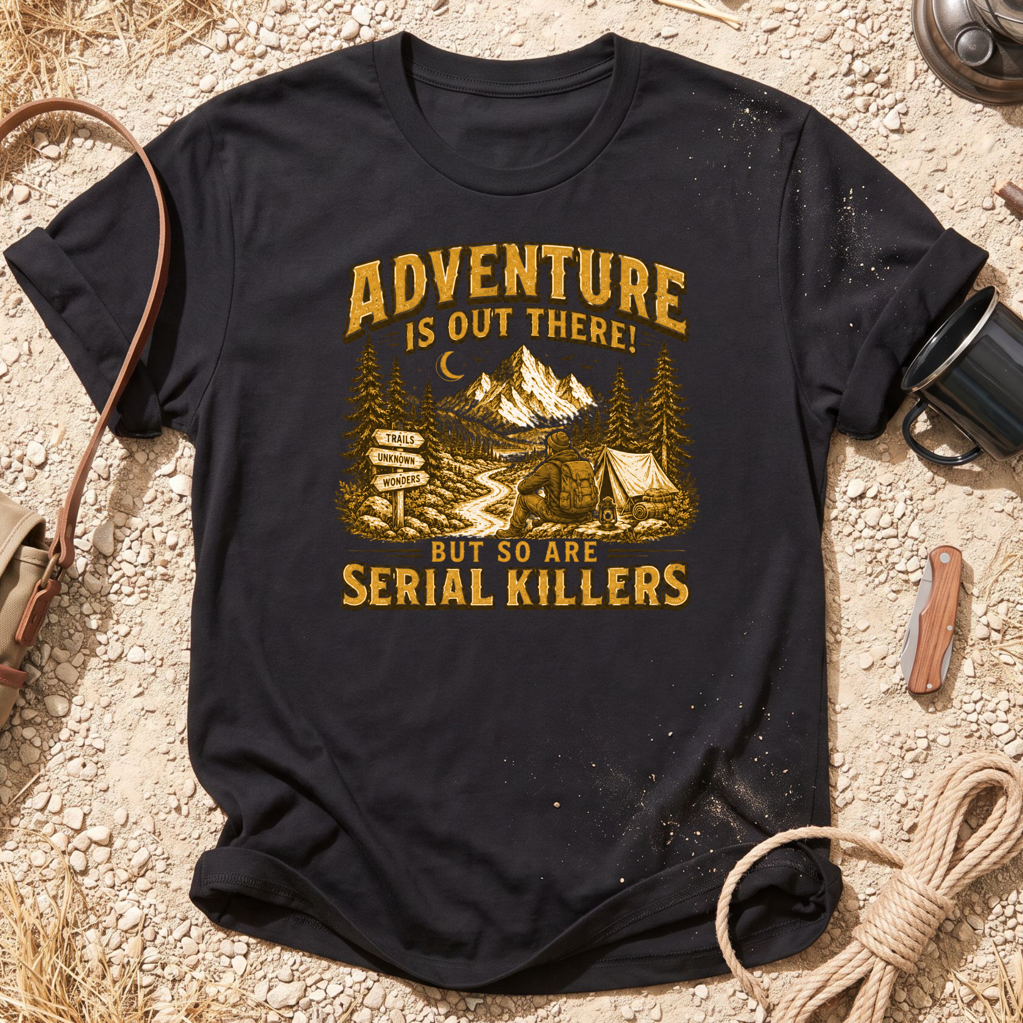 Adventure with Serial Killers T-Shirt