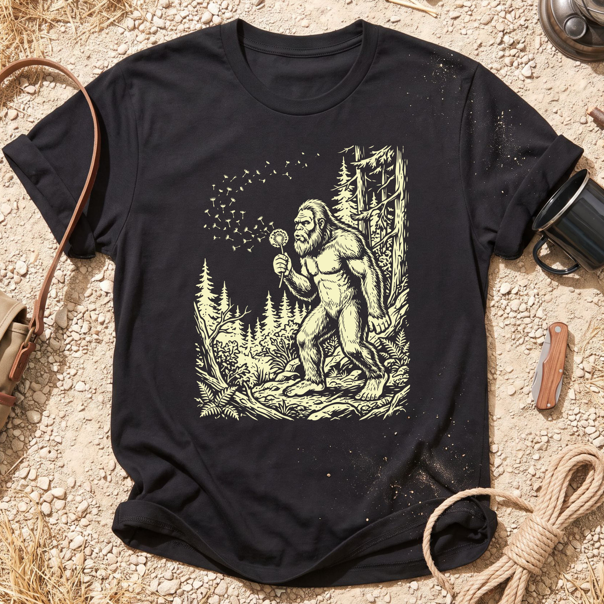 Bigfoot Wishes T-Shirt