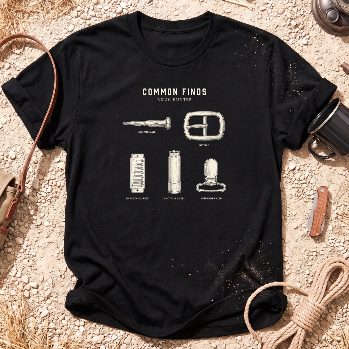 Common Finds Metal Detecting T-Shirt