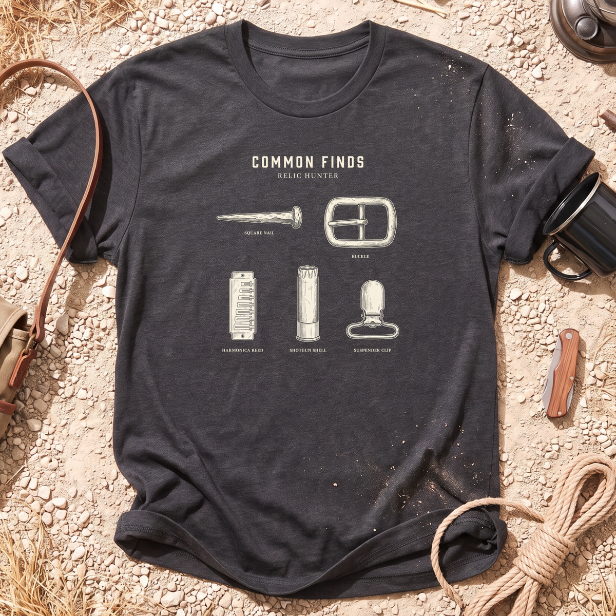 Common Finds Metal Detecting T-Shirt