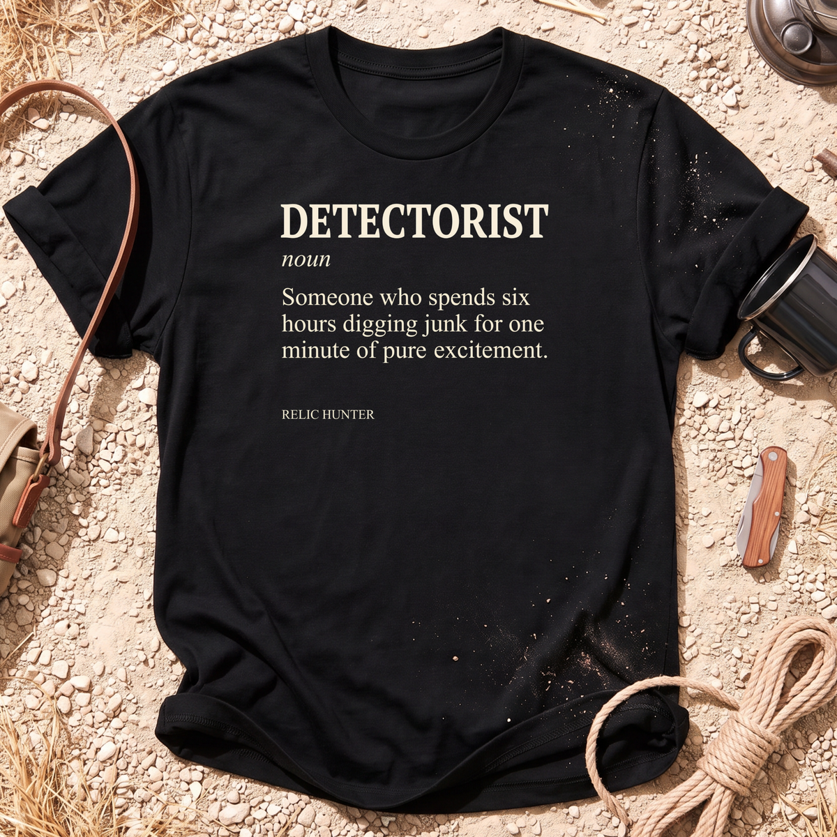 Detectorist Metal Detecting T-Shirt