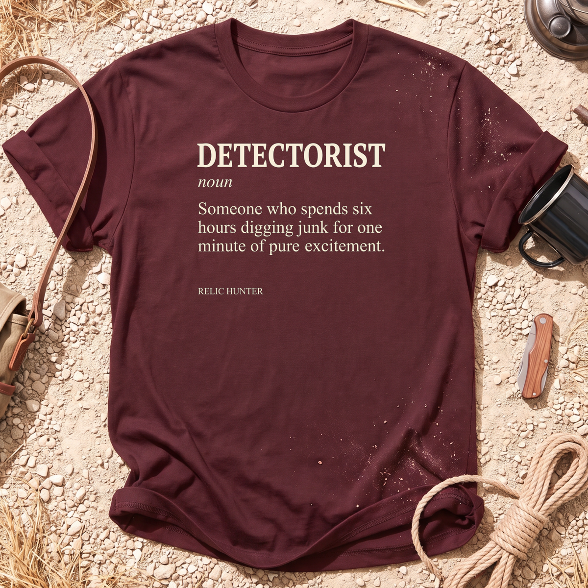 Detectorist Metal Detecting T-Shirt