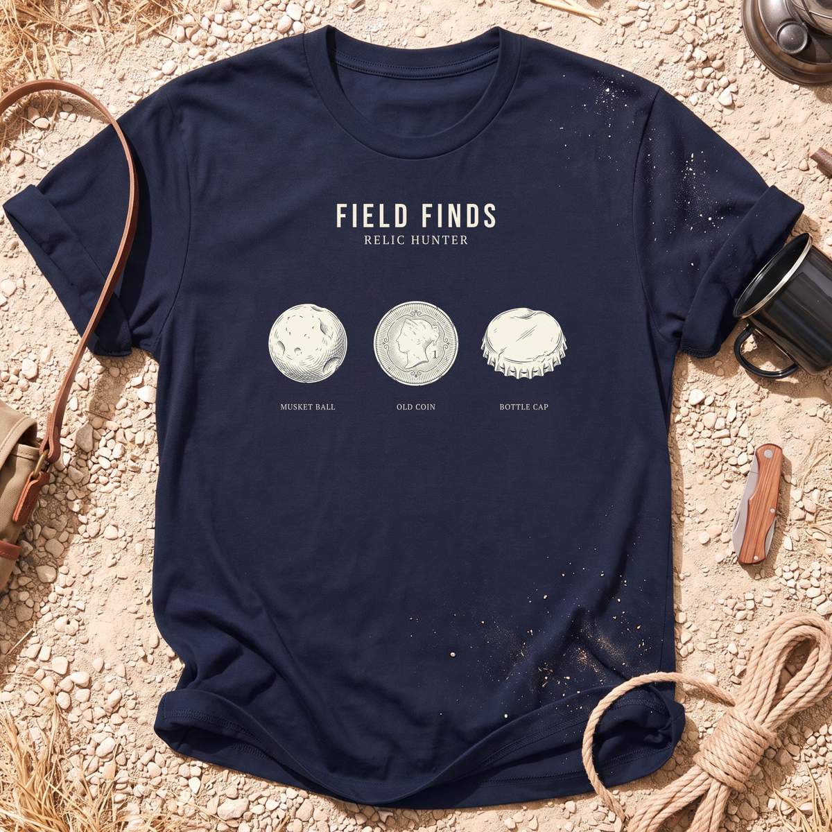 Field Finds Metal Detecting T-Shirt
