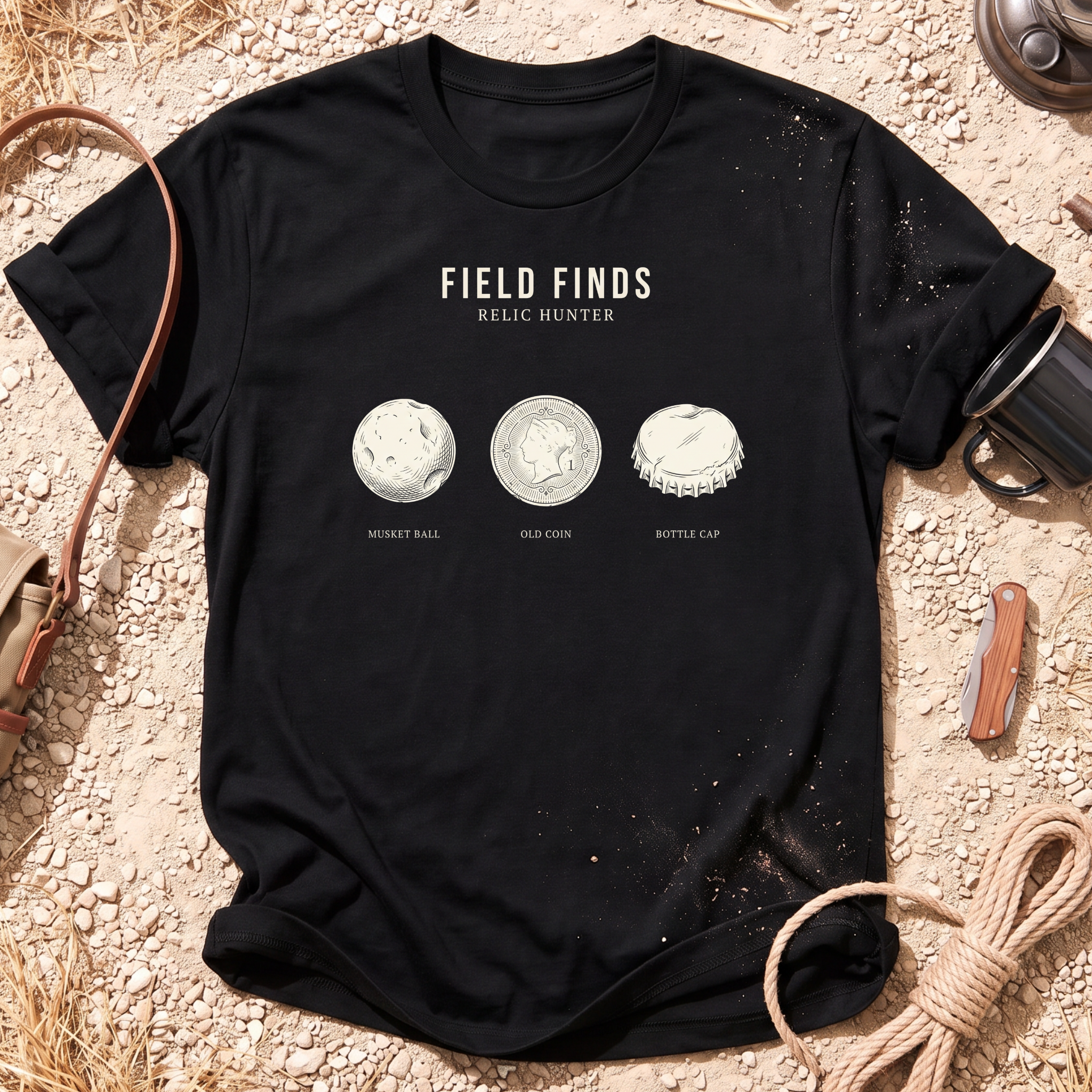 Field Finds Metal Detecting T-Shirt