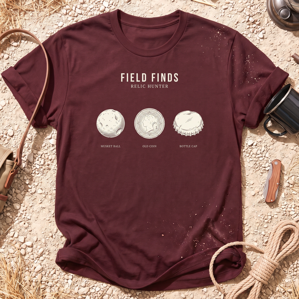 Field Finds Metal Detecting T-Shirt