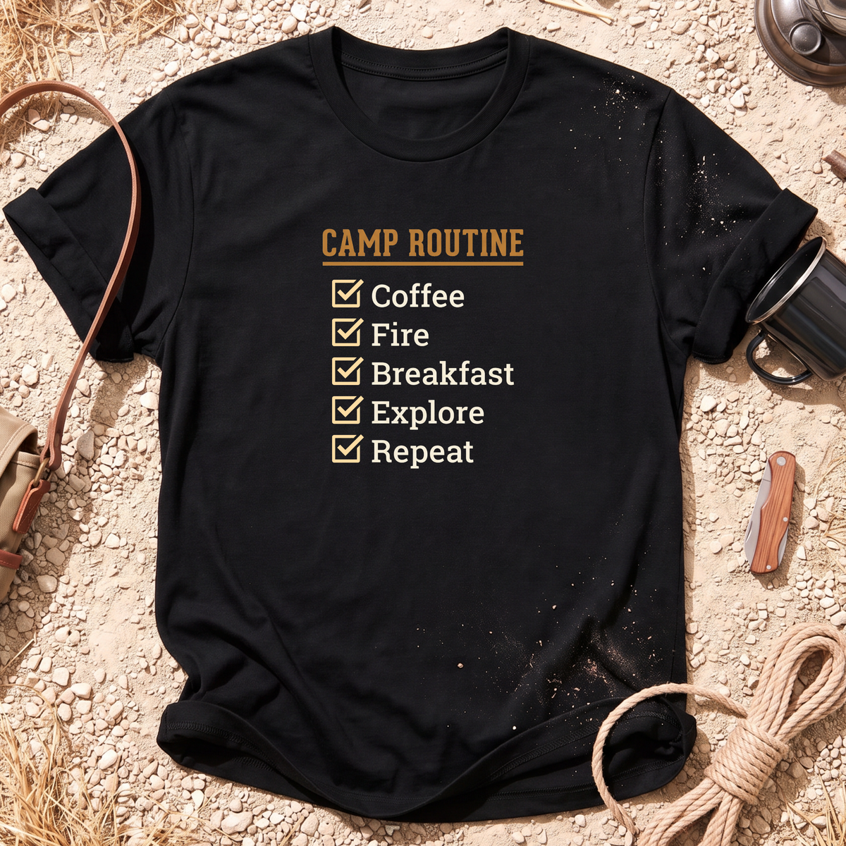 Camp Routine Camping T-Shirt