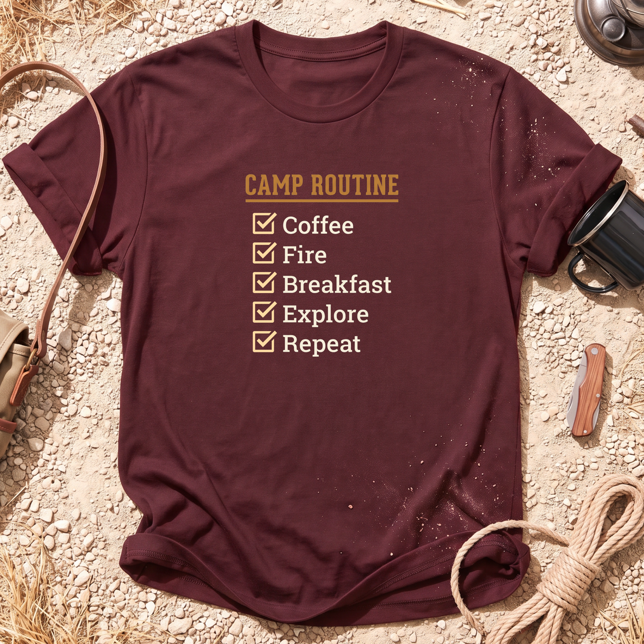 Camp Routine Camping T-Shirt