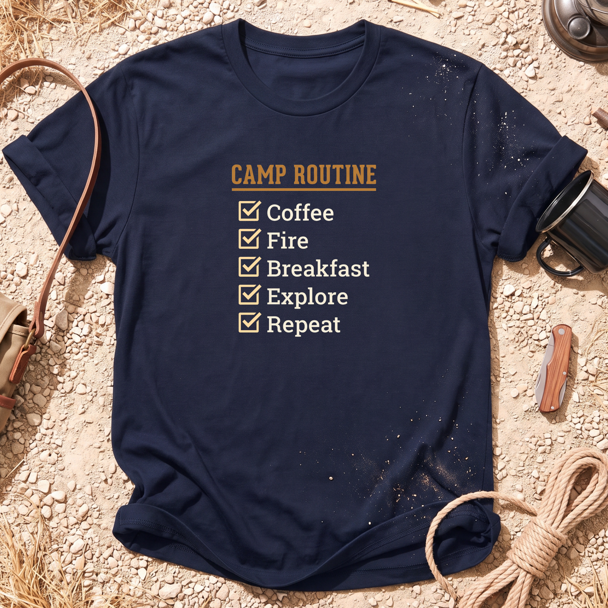 Camp Routine Camping T-Shirt