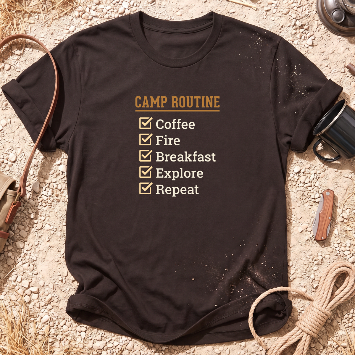 Camp Routine Camping T-Shirt