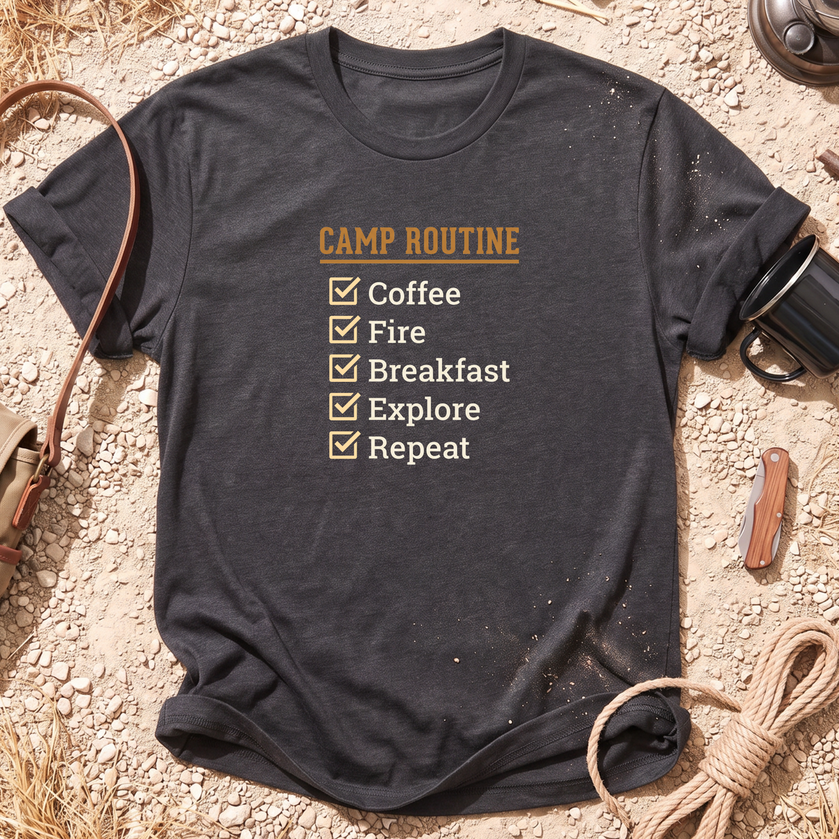 Camp Routine Camping T-Shirt