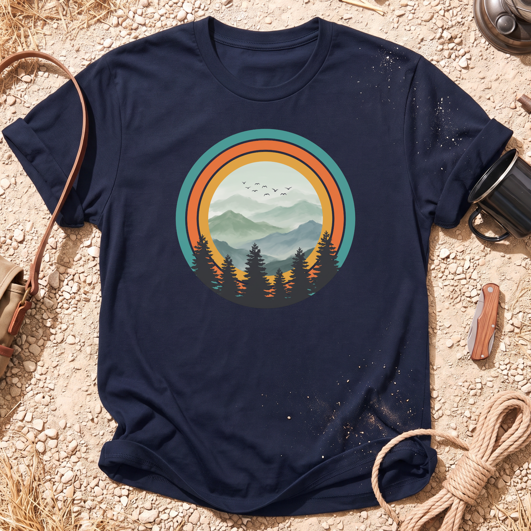 Vintage Valley Camping T-Shirt