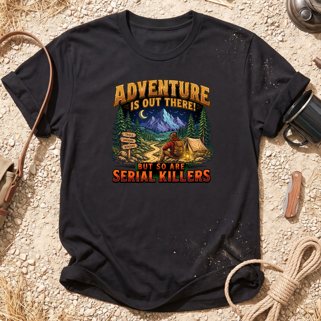 Adventure with Serial Killers Color T-Shirt