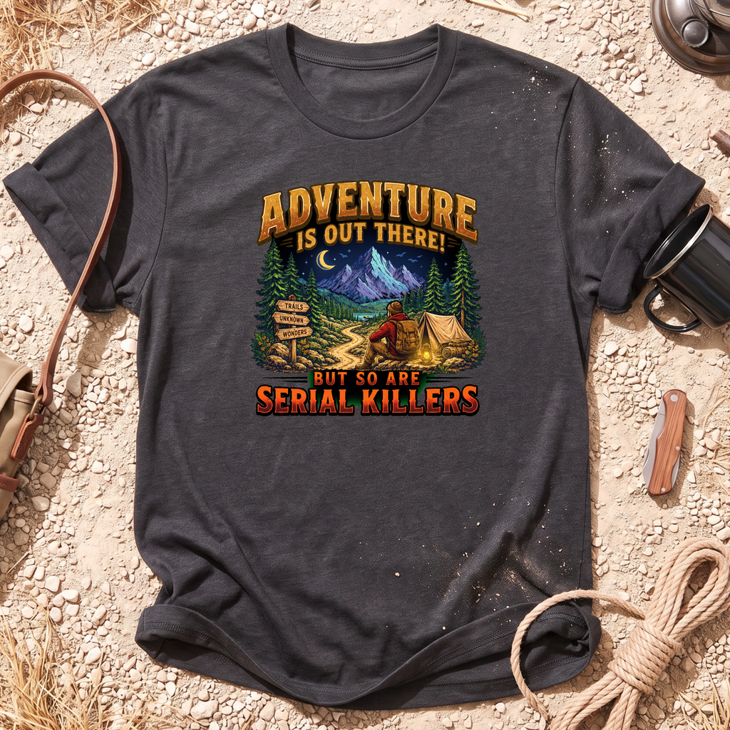 Adventure with Serial Killers Color T-Shirt