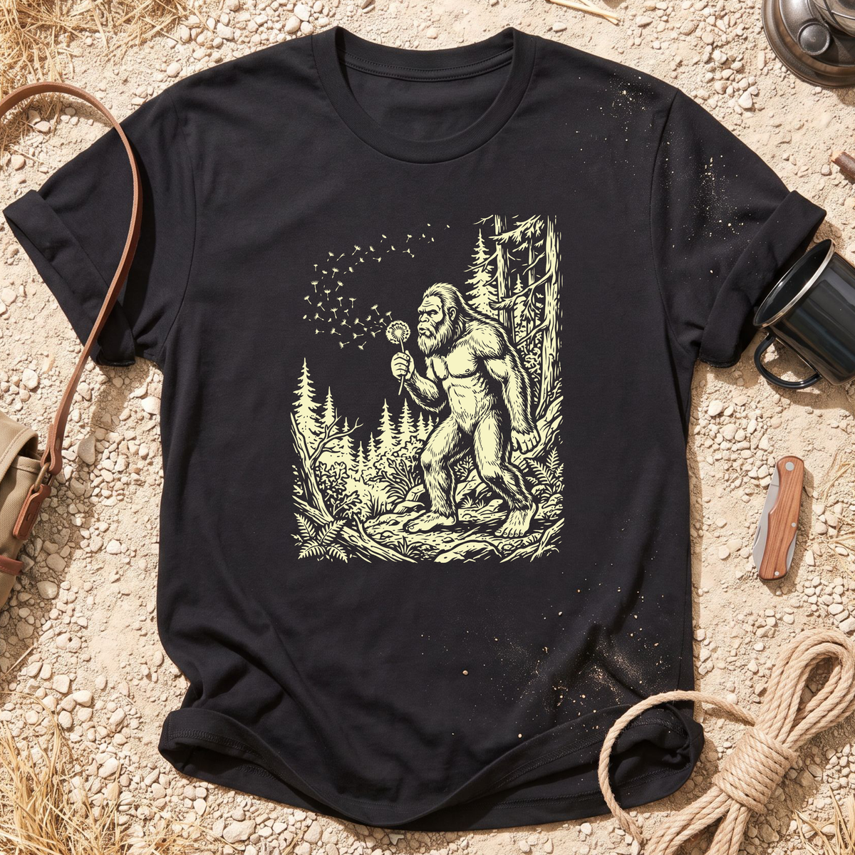 Bigfoot Wishes T-Shirt