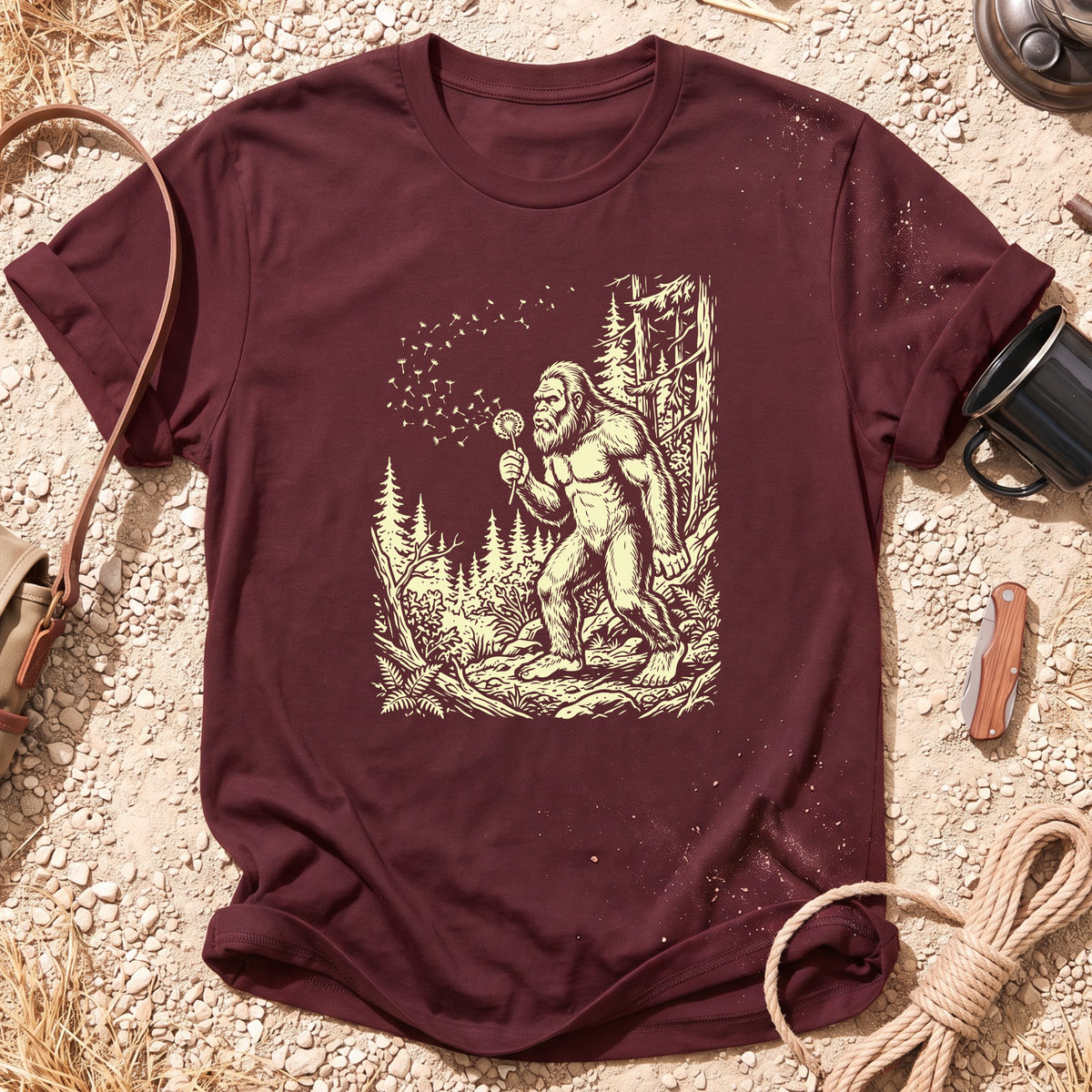 Bigfoot Wishes T-Shirt