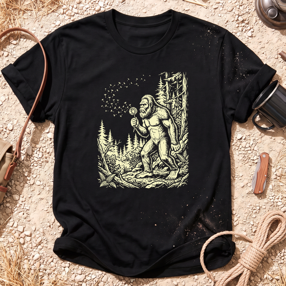 Bigfoot Wishes T-Shirt