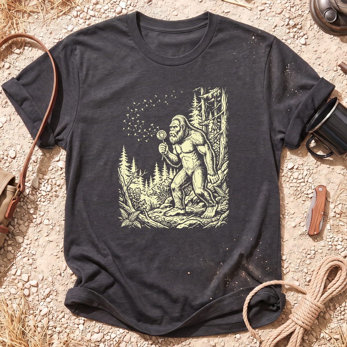 Bigfoot Wishes T-Shirt