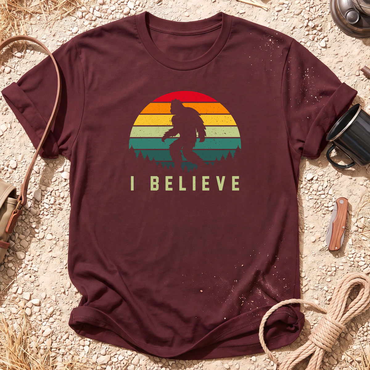 Bigfoot I Believe T-Shirt