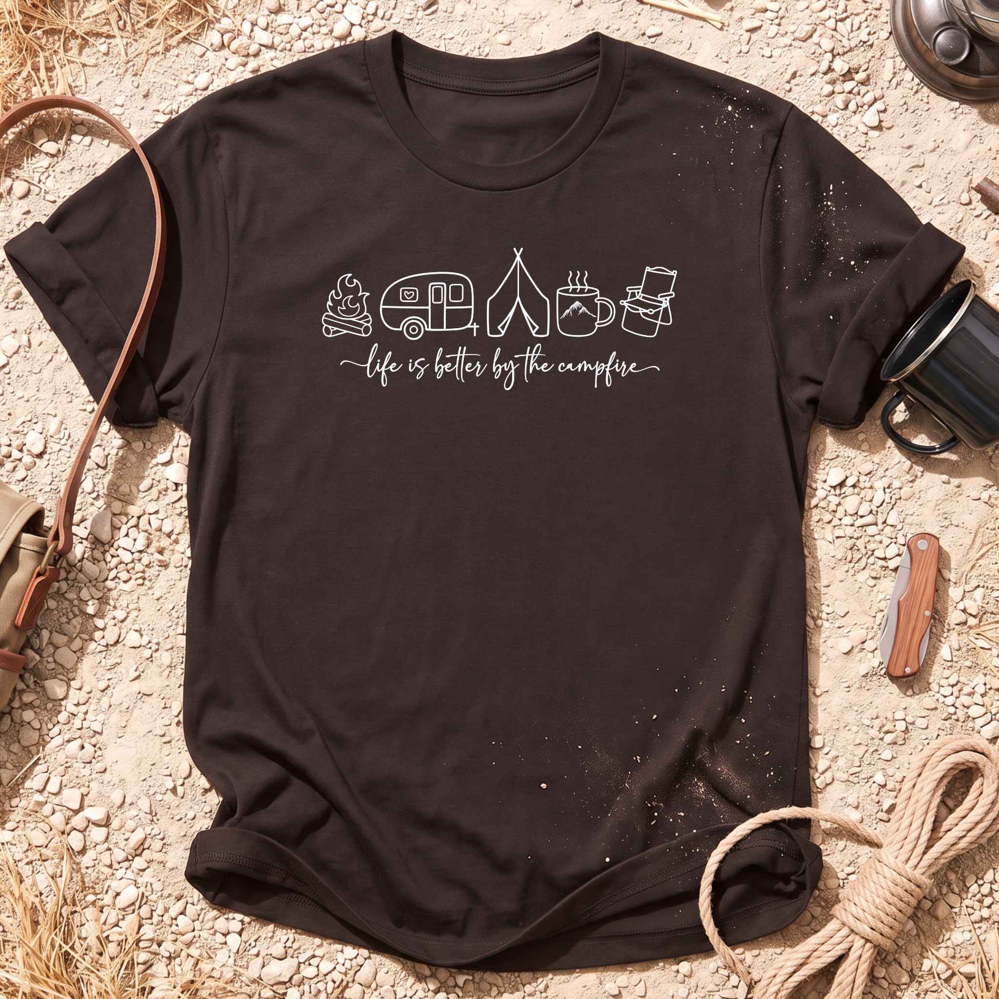 Camping is Better By the Campfire T-Shirt