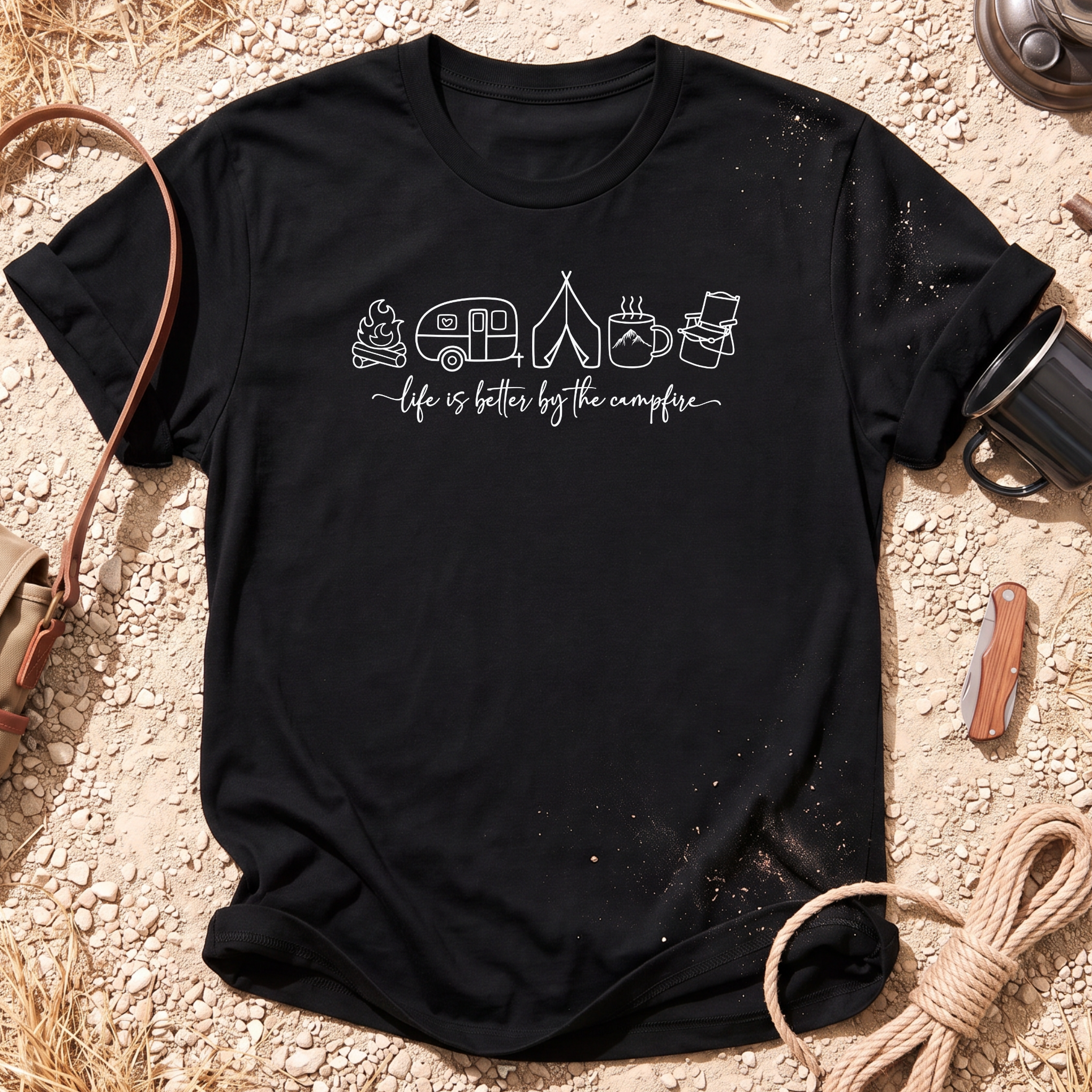 Camping is Better By the Campfire T-Shirt