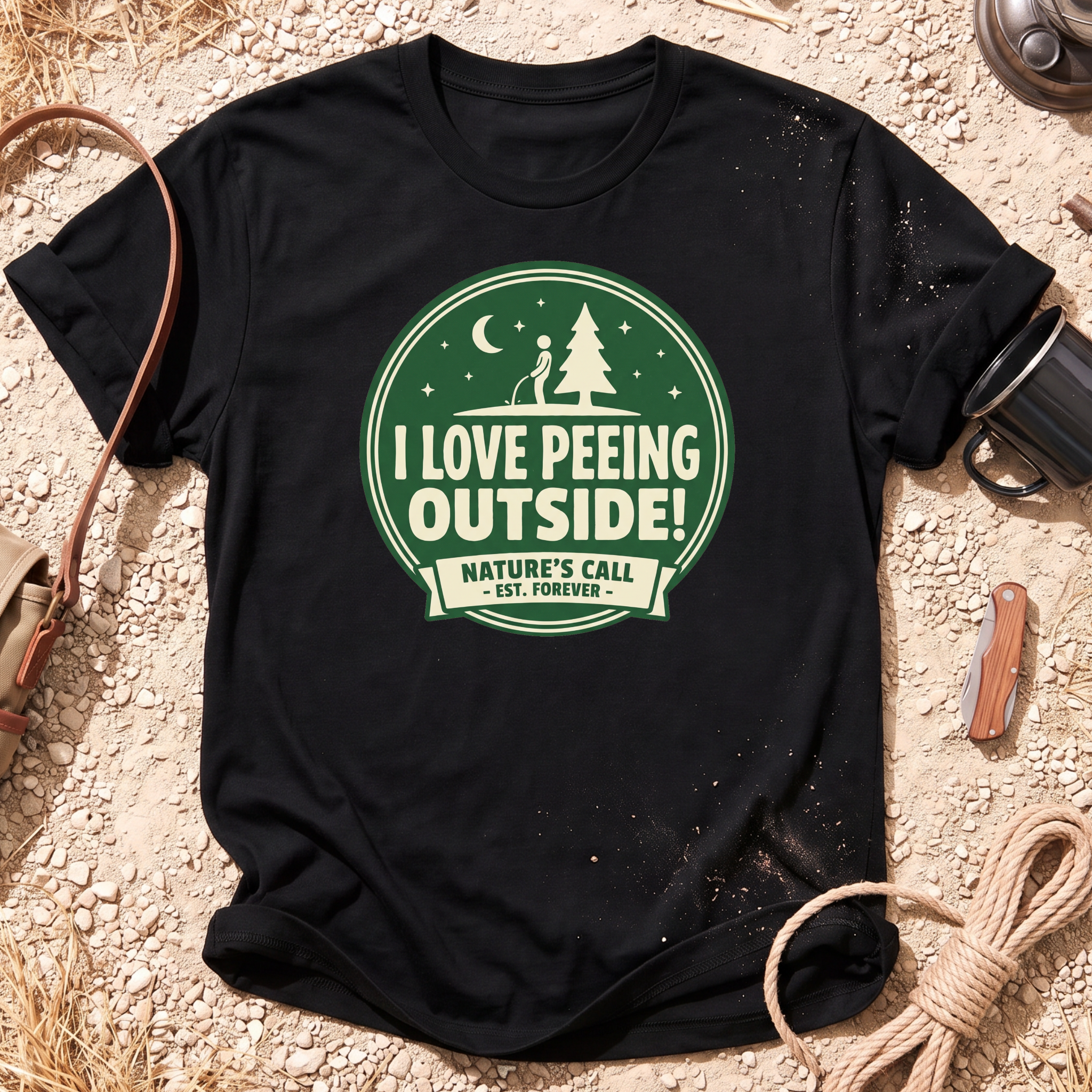 I Love Peeing Outside! T-Shirt