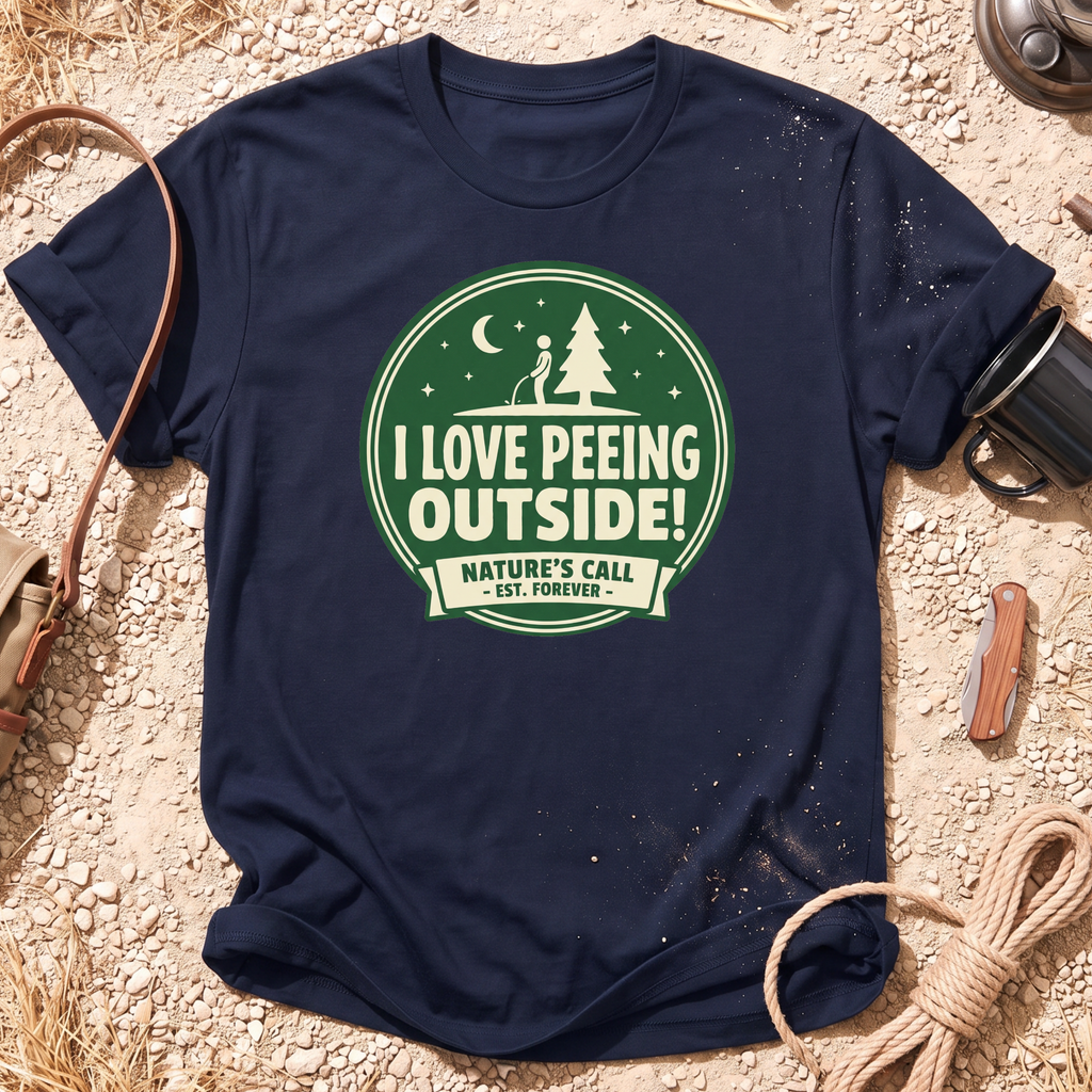 I Love Peeing Outside! T-Shirt