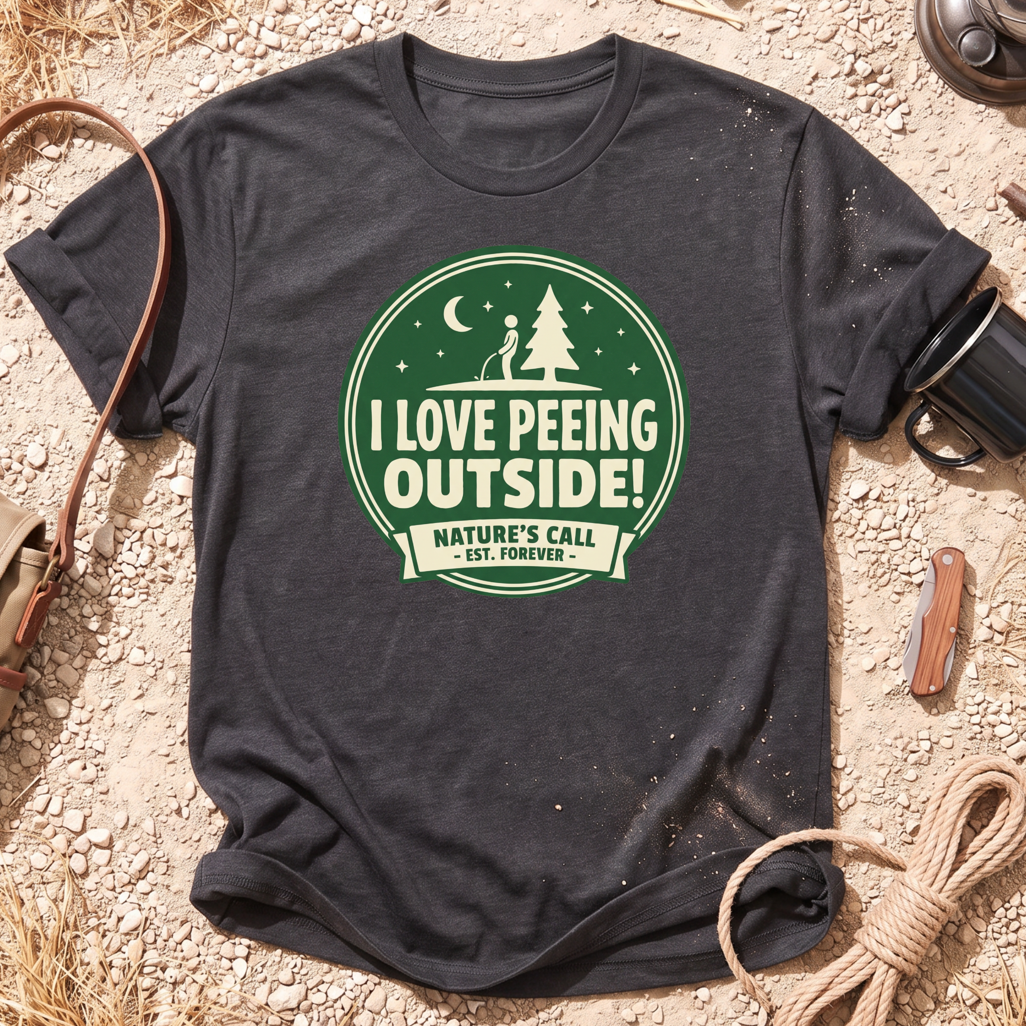 I Love Peeing Outside! T-Shirt