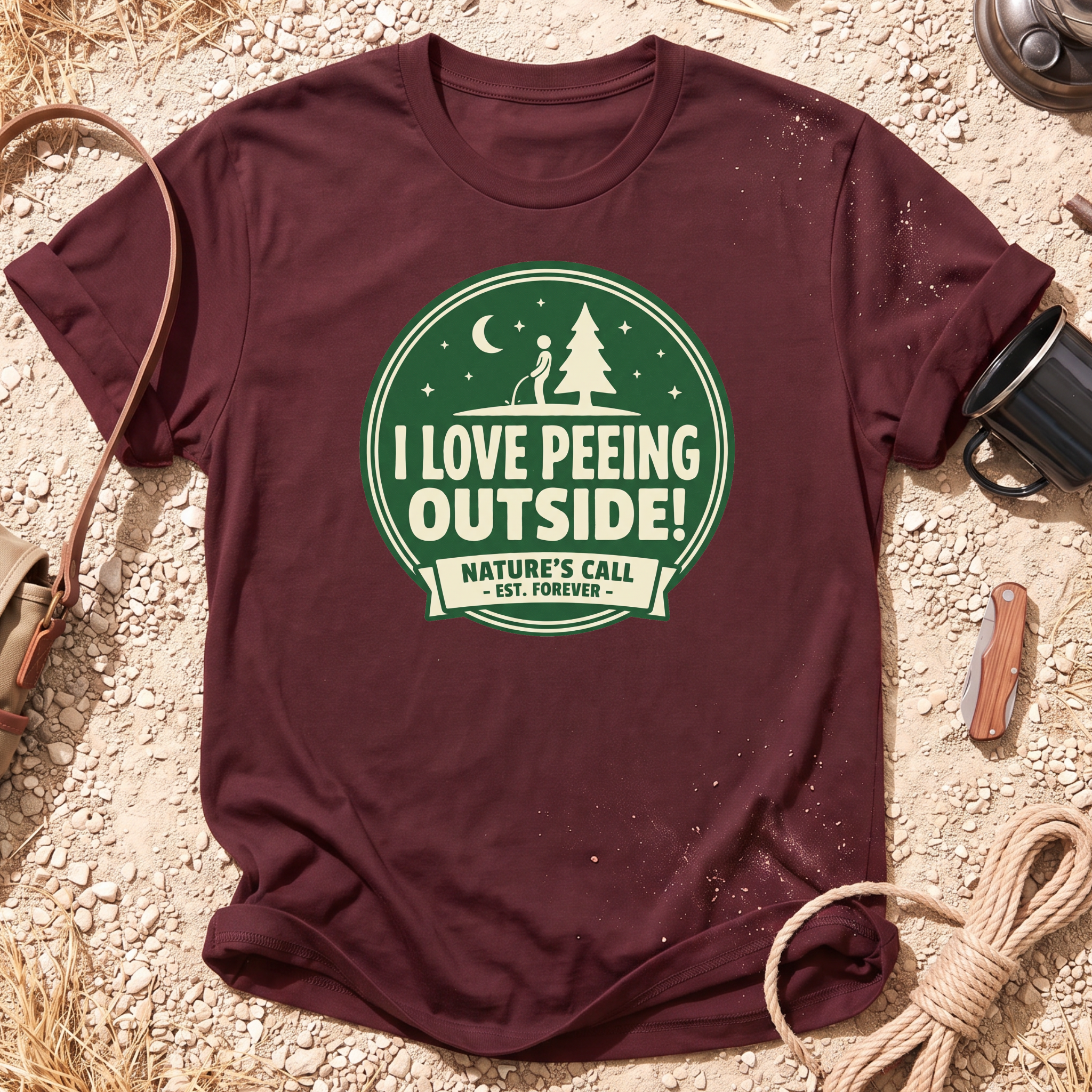 I Love Peeing Outside! T-Shirt