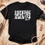 Adventure Awaits Camper T-Shirt