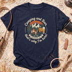 Camping and Beer Campground T-Shirt
