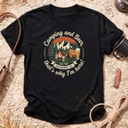 Camping and Beer Campground T-Shirt