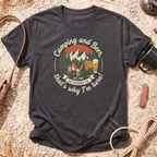 Camping and Beer Campground T-Shirt