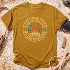 Life is Better By the Campfire Round T-Shirt