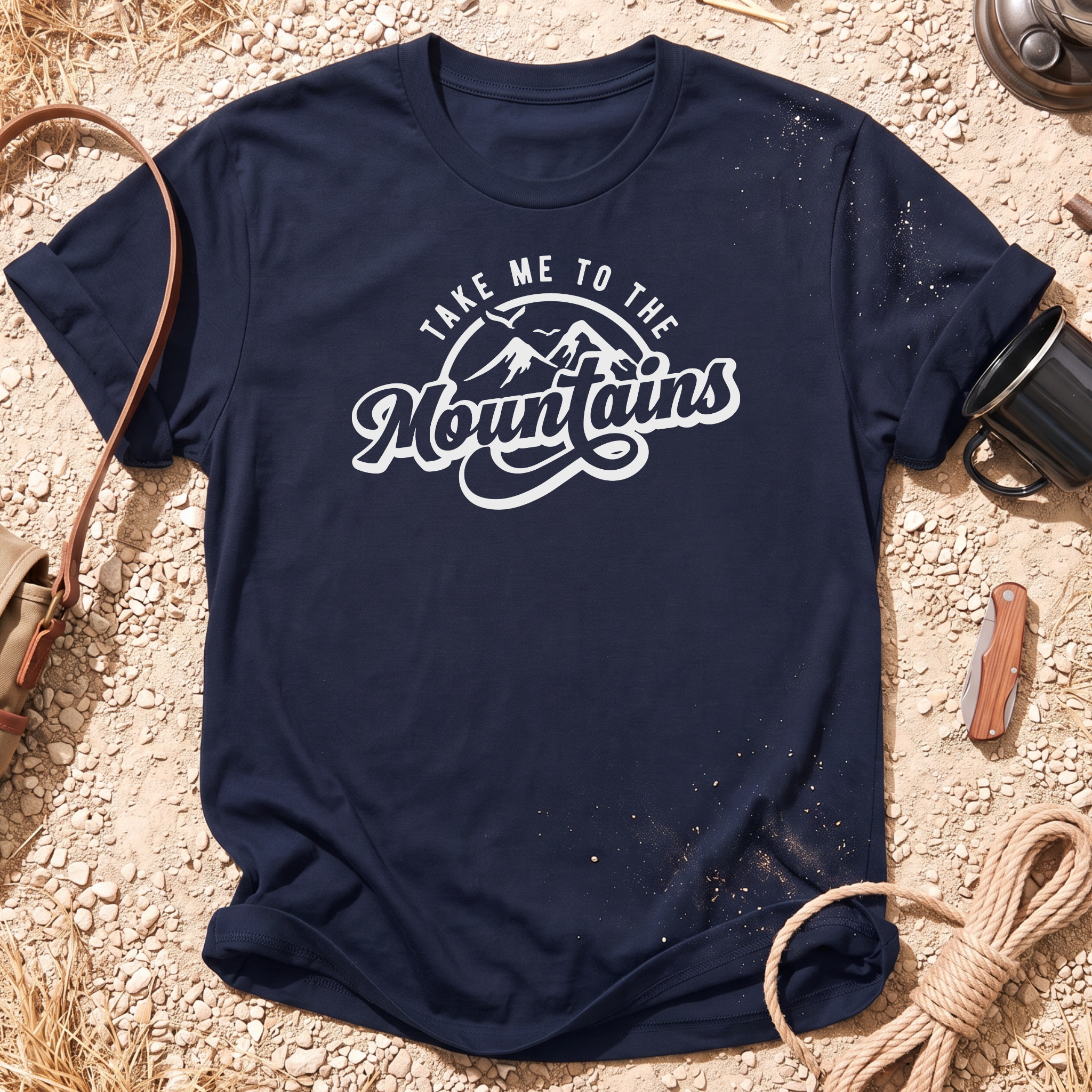 Take Me to the Mountains Retro T-Shirt