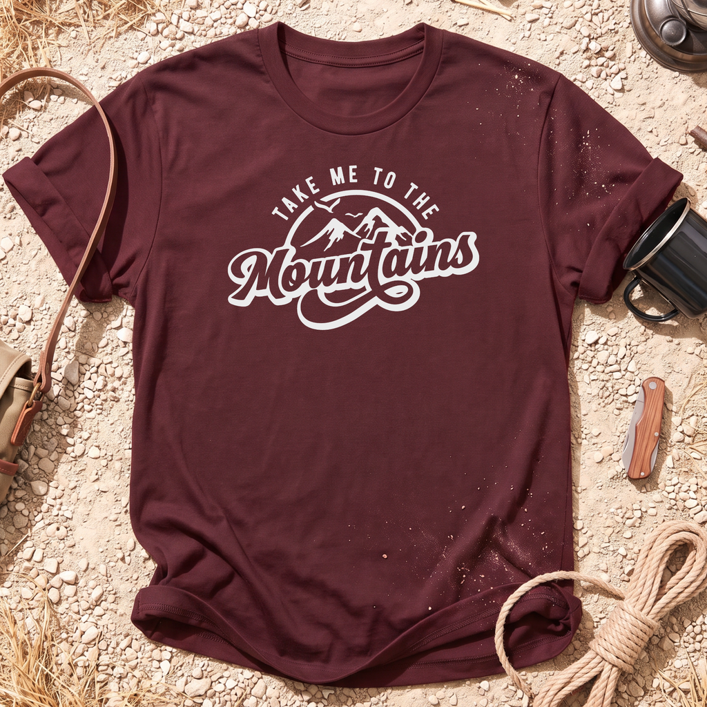 Take Me to the Mountains Retro T-Shirt