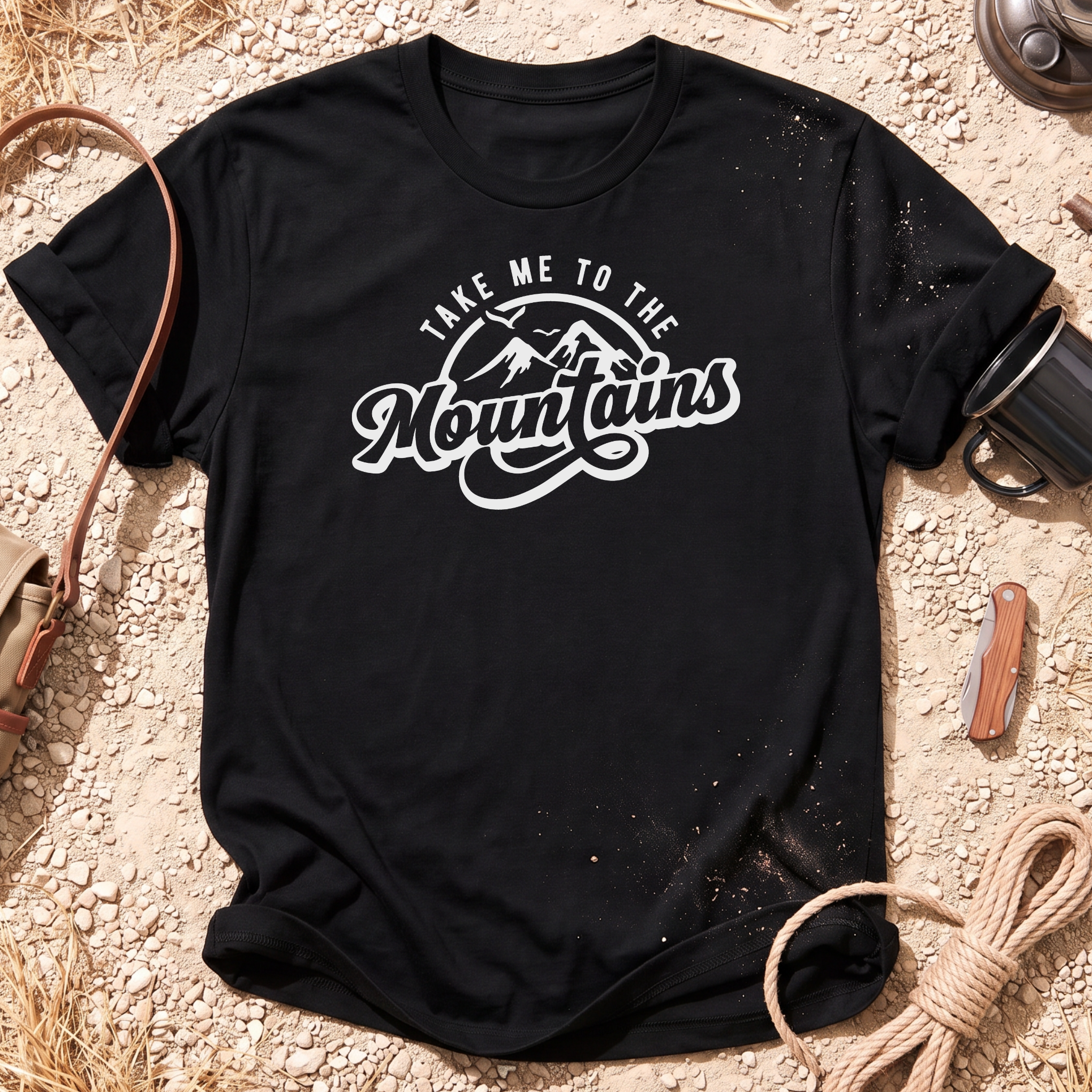 Take Me to the Mountains Retro T-Shirt
