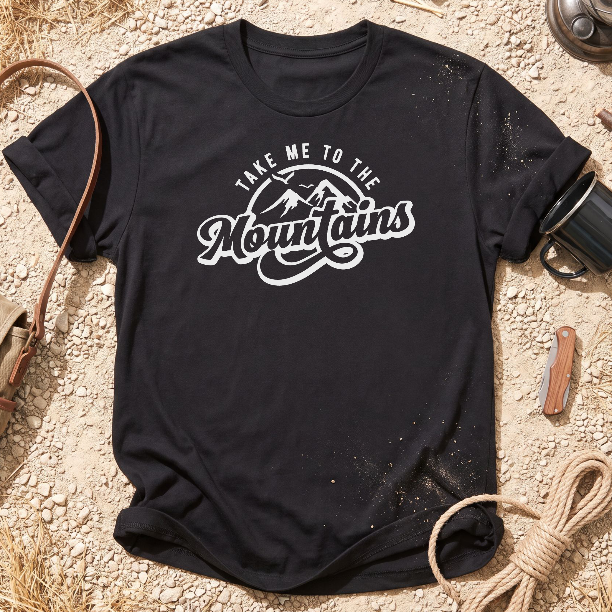 Take Me to the Mountains Retro T-Shirt