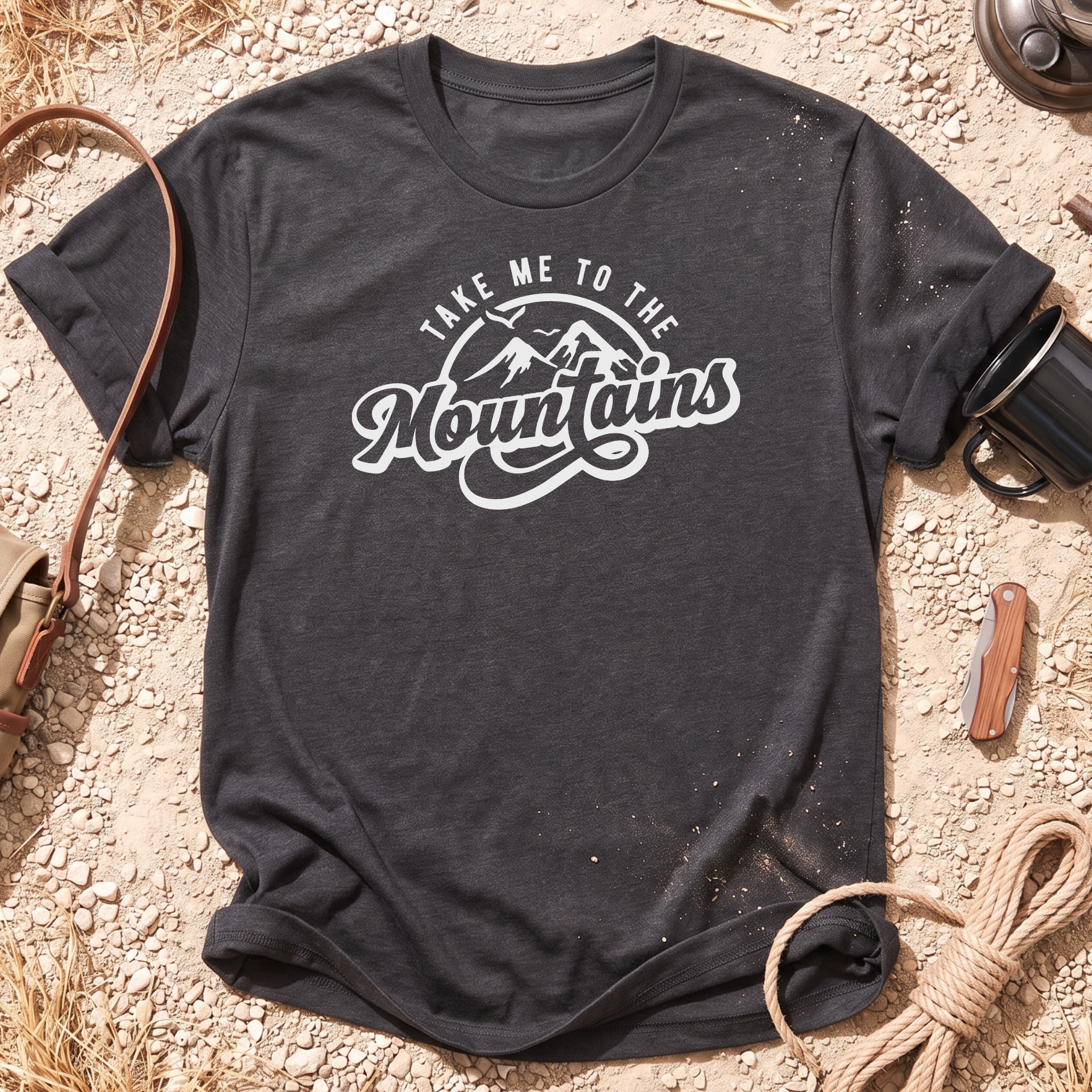 Take Me to the Mountains Retro T-Shirt
