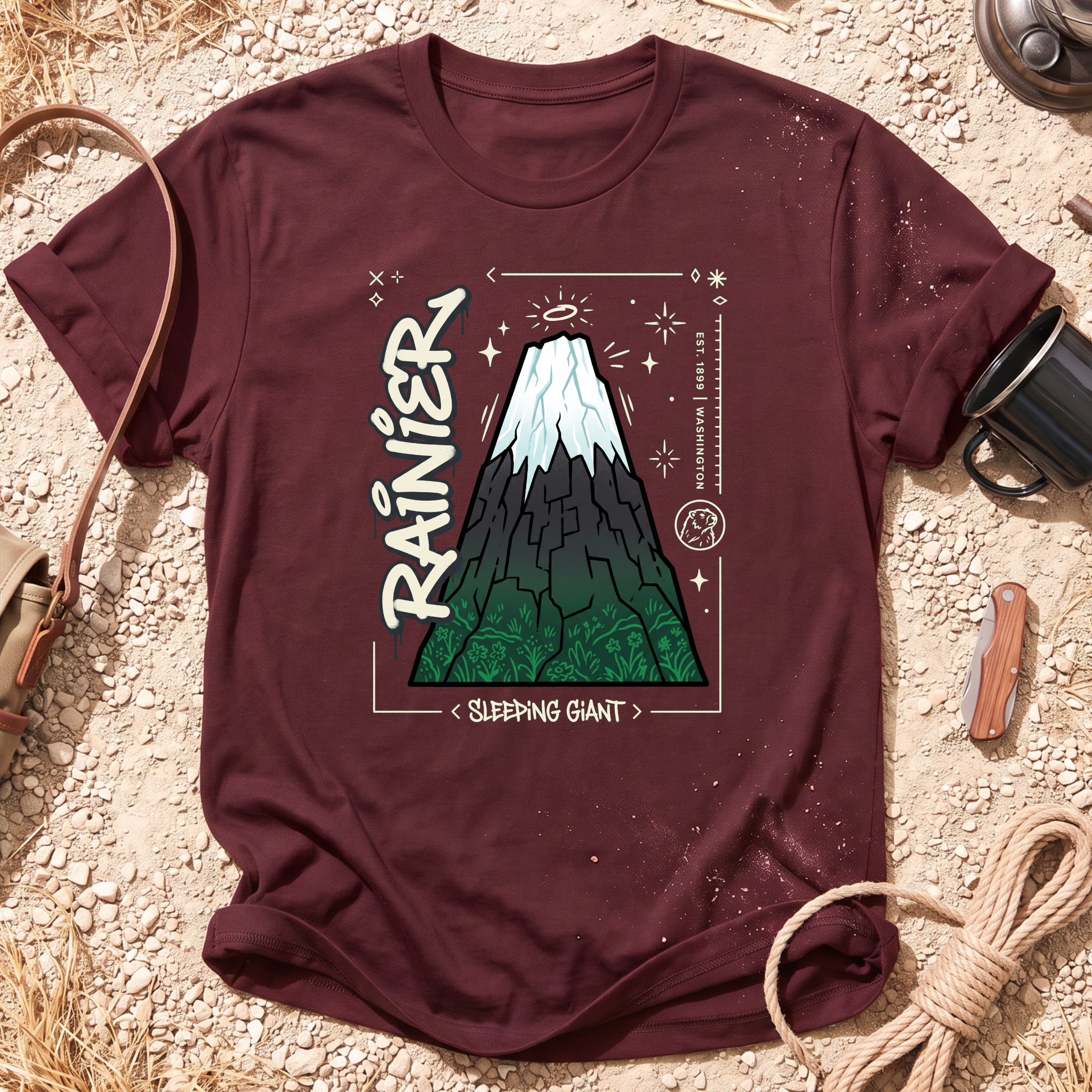 Mount Rainier National Park T-Shirt