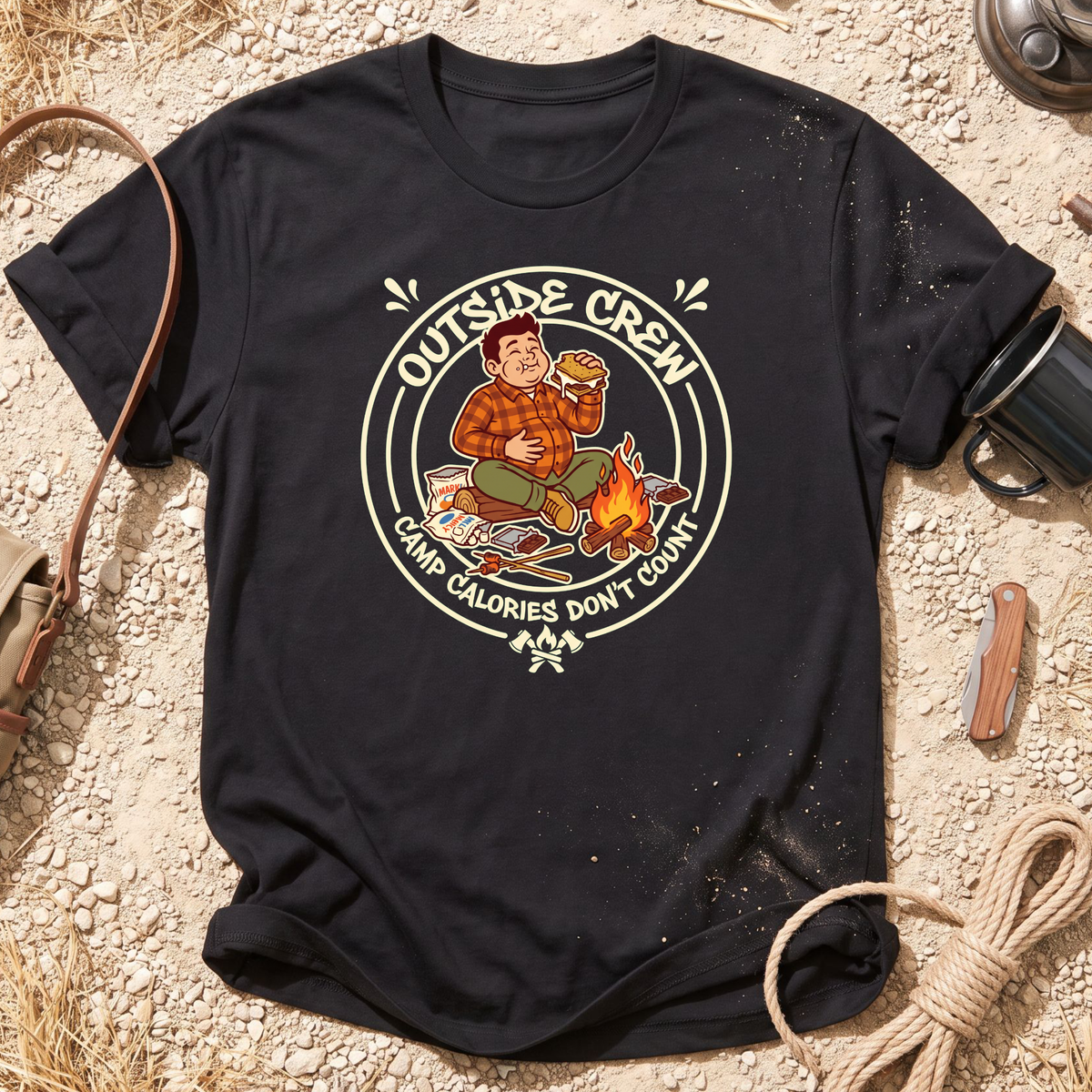 Camp Calories Don't Count Graphic T-Shirt