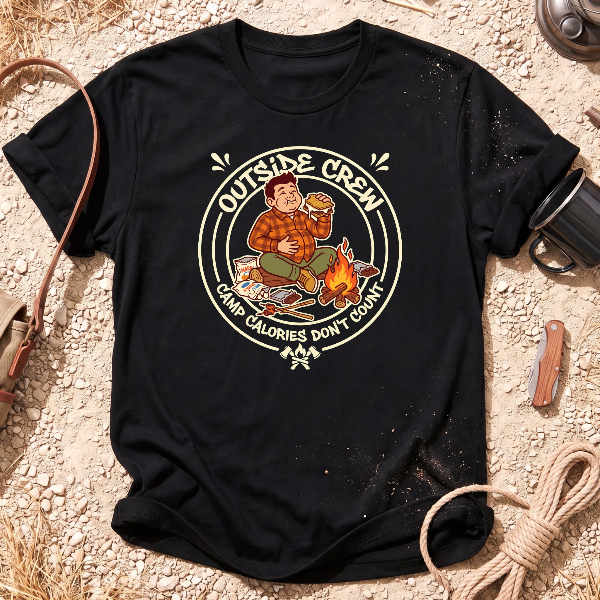 Camp Calories Don't Count Graphic T-Shirt