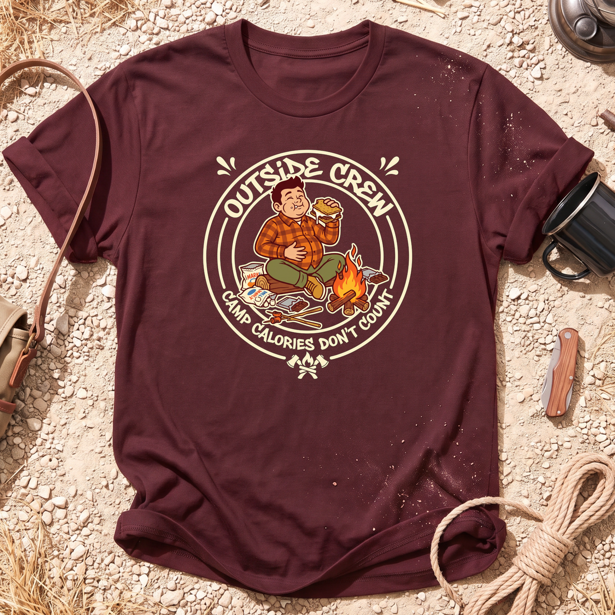 Camp Calories Don't Count Graphic T-Shirt
