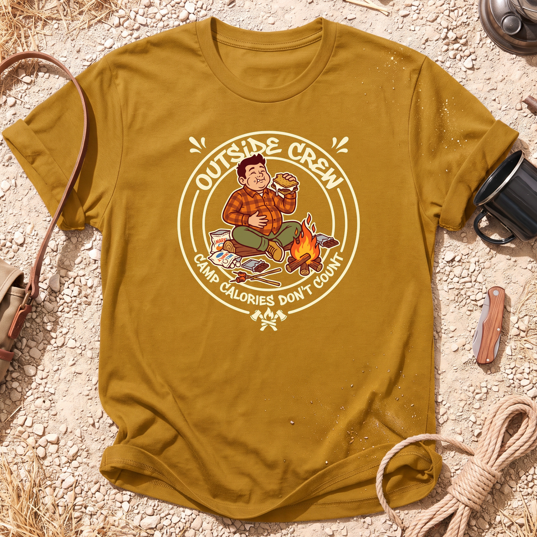 Camp Calories Don't Count Graphic T-Shirt