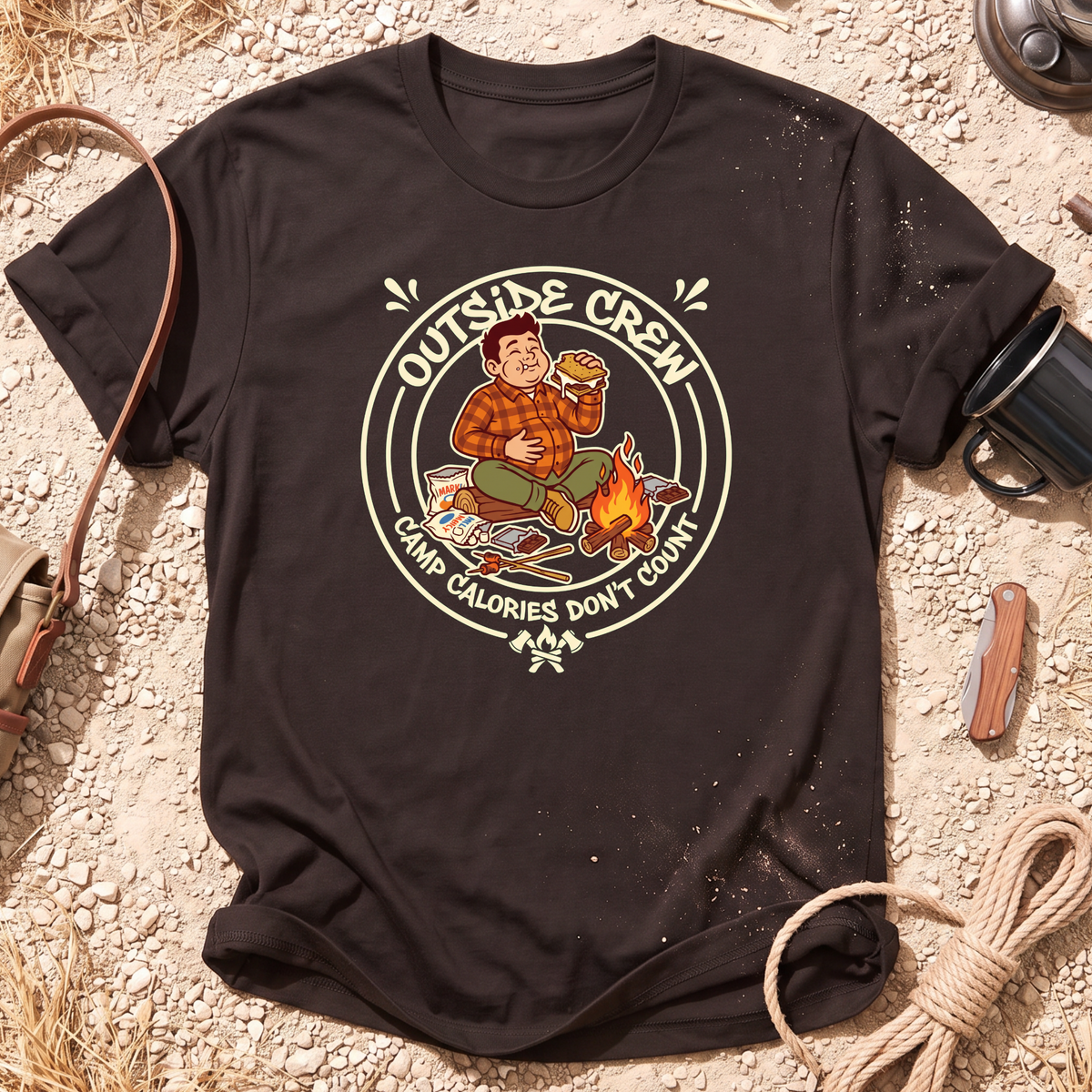 Camp Calories Don't Count Graphic T-Shirt