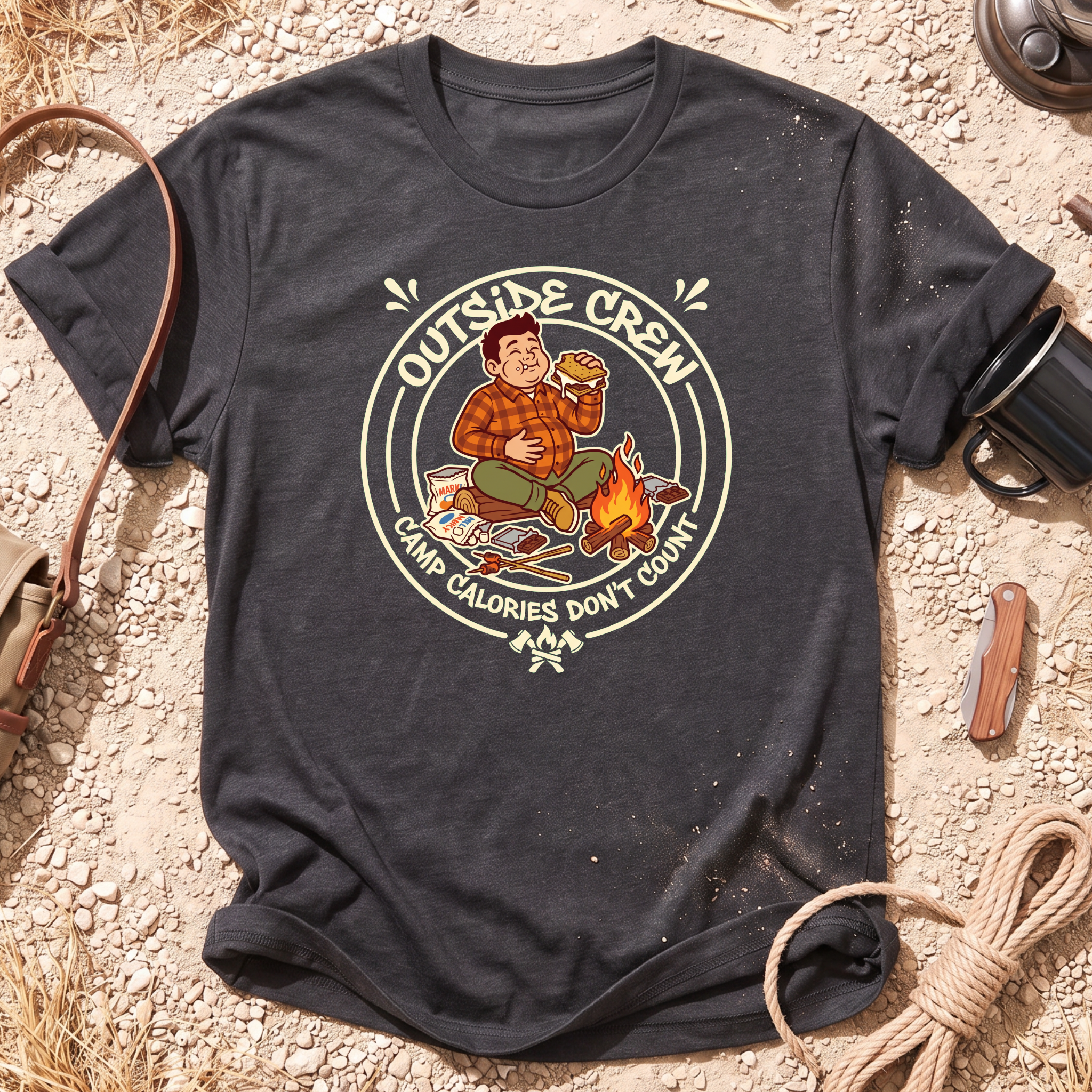 Camp Calories Don't Count Graphic T-Shirt